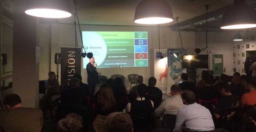 Bloomio presents at Product Hunt Switzerland