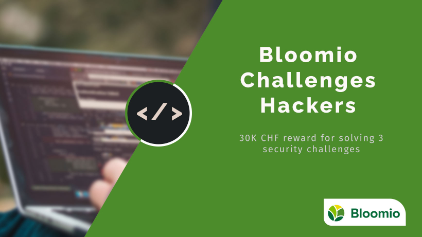 Bloomio challenges hackers. Reward-based security challenge. (Update) Bloomio challenges hackers. Reward-based security challenge. (Update)